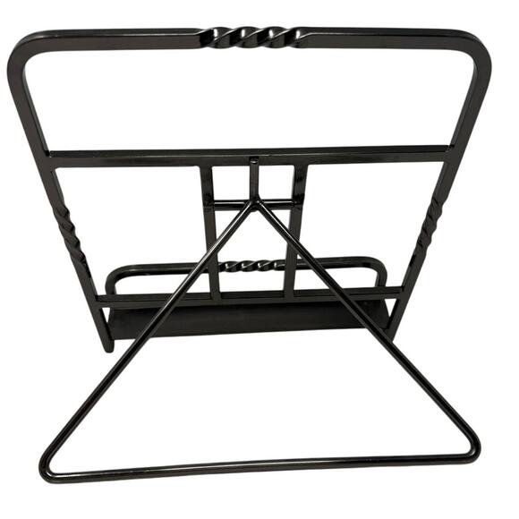 Metal Cookbook Holder Stand Adjustable Countertop Book Display - Picture 4 of 4